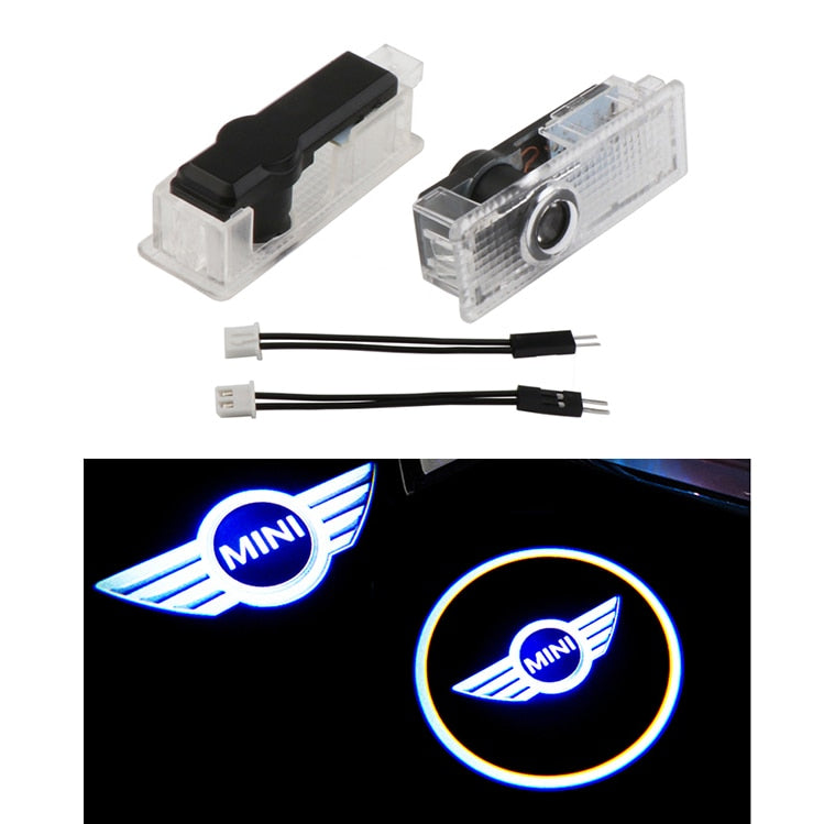 Mini logo projectors | Jouw auto exclusiever in een handomdraai